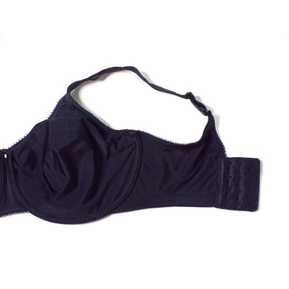 🆕WACOAL Basic Beauty Full Non-padded Seamless Underwire Bra 44DD Black #855192 - Picture 11 of 12